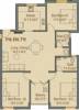 Rajarathnam RC Adena (3BHK+2T (1,170 sq ft) 1170 sq ft)