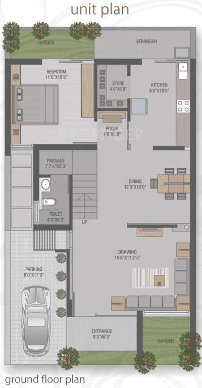 IDP Pushpraj (4BHK+4T (2,700 sq ft)   Pooja Room 2700 sq ft)