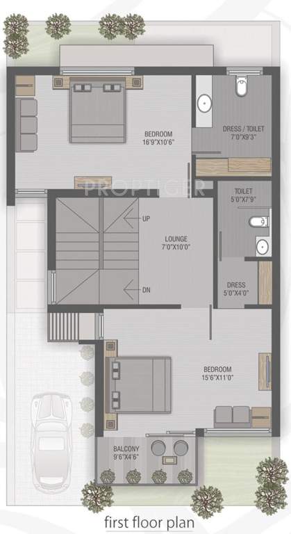 IDP Pushpraj (4BHK+4T (2,700 sq ft)   Pooja Room 2700 sq ft)