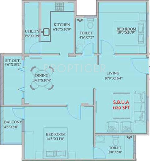 Mahaveer Zephyr (2BHK+2T (1,120 sq ft) 1120 sq ft) Mahaveer Zephyr (2BHK+2T (1,120 sq ft) 1120 sq ft)