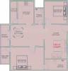 Mahaveer Zephyr (2BHK+2T (1,206 sq ft) 1206 sq ft)