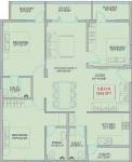Mahaveer Zephyr (3BHK+3T (1,505 sq ft) 1505 sq ft)