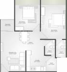 Devnandan Parisar (2BHK+2T (1,035 sq ft) 1035 sq ft)