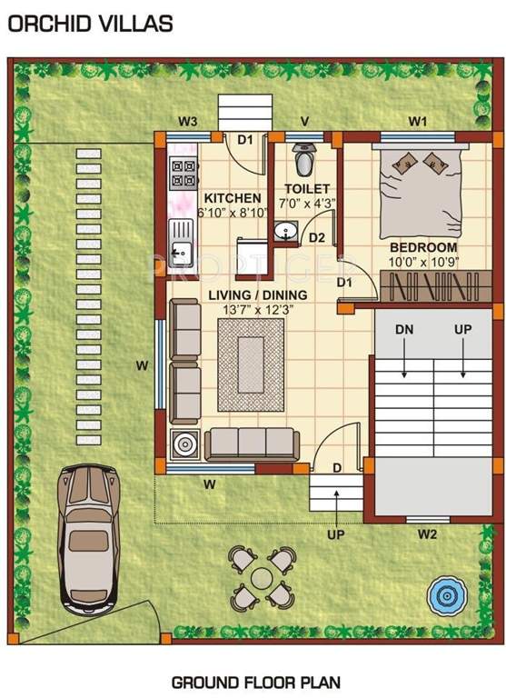 Pushkar Orchid Green Villas (4BHK+4T (2,000 sq ft) 2000 sq ft)