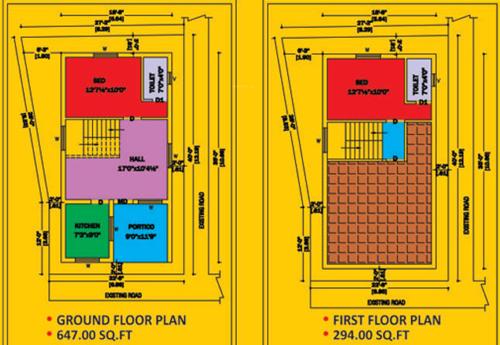 Vetri Enclave (2BHK+1T (941 sq ft) 941 sq ft)
