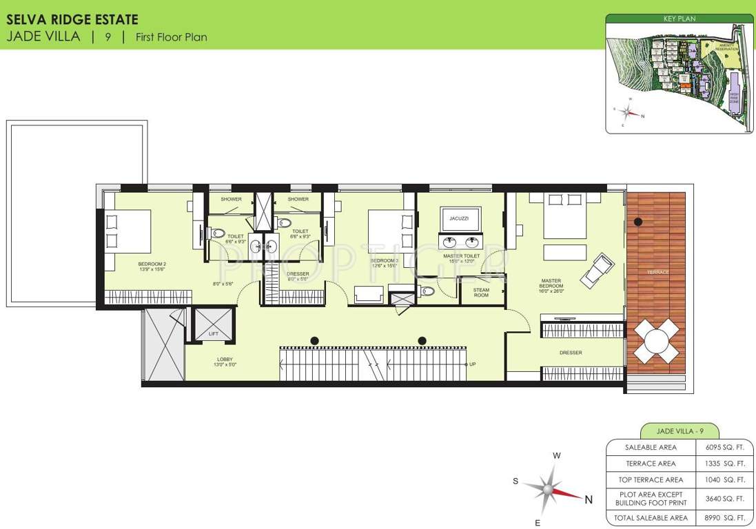 Marvel Selva Ridge Estate Villa (4BHK+5T (8,990 sq ft) + Servant Room 8990 sq ft)