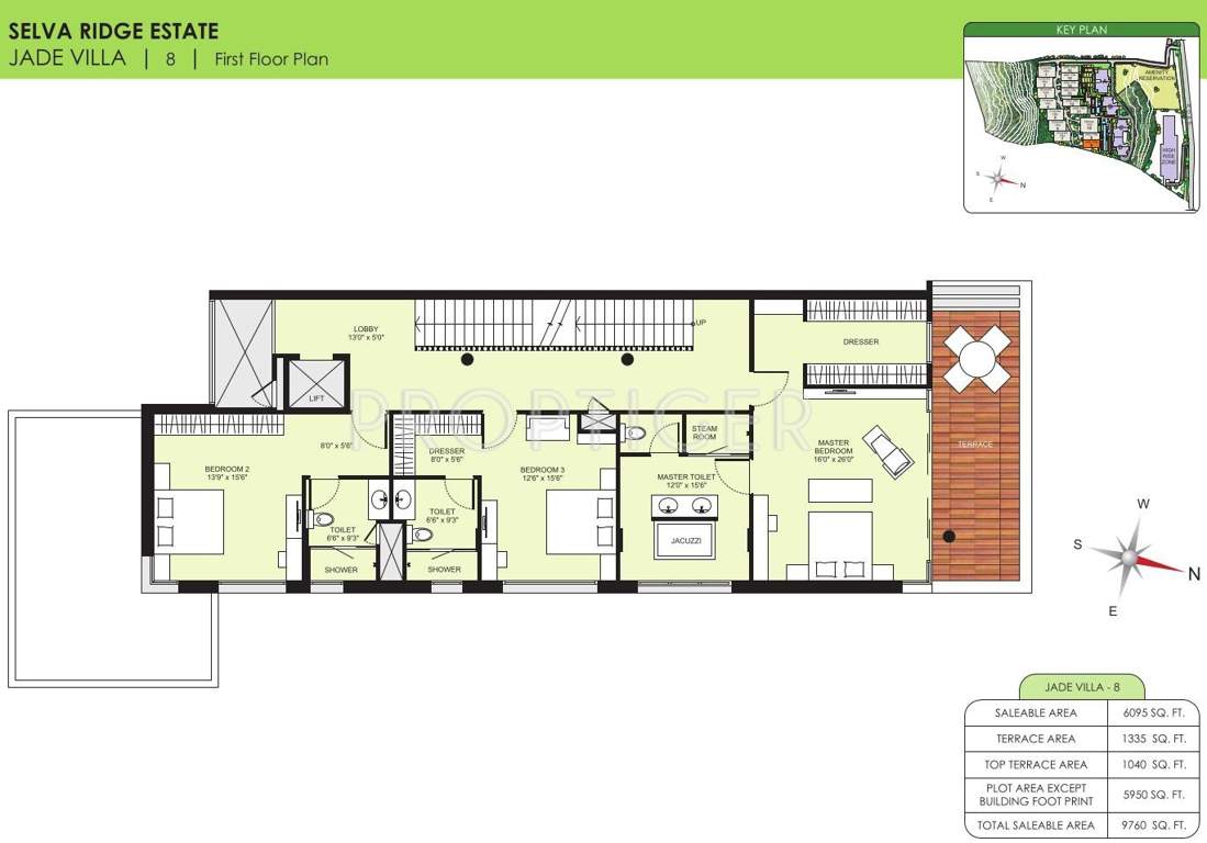 Marvel Selva Ridge Estate Villa (4BHK+5T (9,760 sq ft) + Servant Room 9760 sq ft)