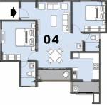 Eden Park (2BHK+2T (1,100 sq ft) 1100 sq ft) Eden Park (2BHK+2T (1,100 sq ft) 1100 sq ft)