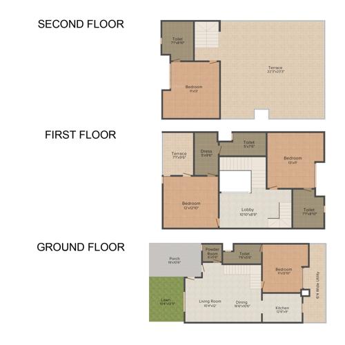 Okay Plus Ananta (4BHK+4T (2,253 sq ft) 2253 sq ft)