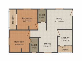 Jai Sri Devi Lavender (2BHK+2T (1,040 sq ft) 1040 sq ft) Jai Sri Devi Lavender (2BHK+2T (1,040 sq ft) 1040 sq ft)
