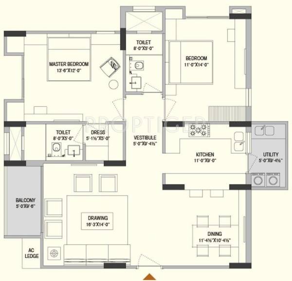 Mahima Elanza (2BHK+2T (1,494 sq ft) 1494 sq ft) Mahima Elanza (2BHK+2T (1,494 sq ft) 1494 sq ft)