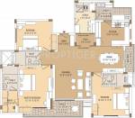 Mahima Panache (3BHK+4T (2,423 sq ft) + Servant Room 2423 sq ft)