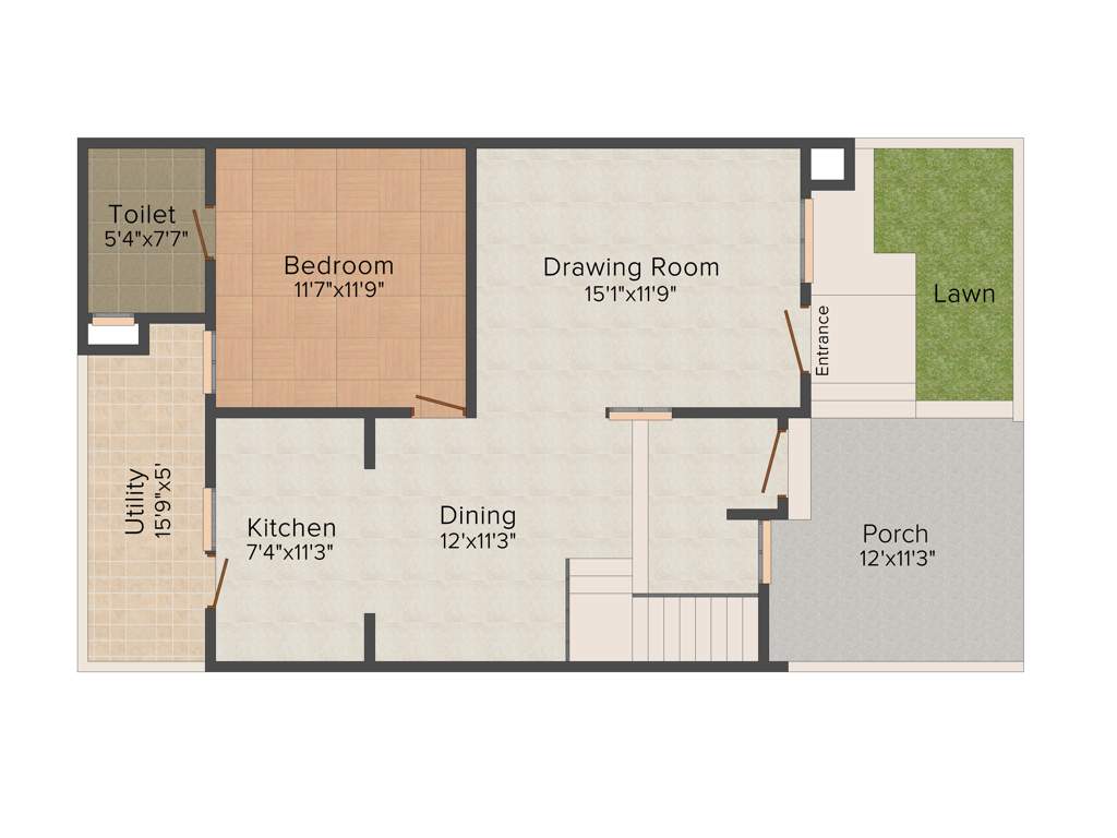 Mahima City Ville (3BHK+3T (1,990 sq ft) 1990 sq ft)