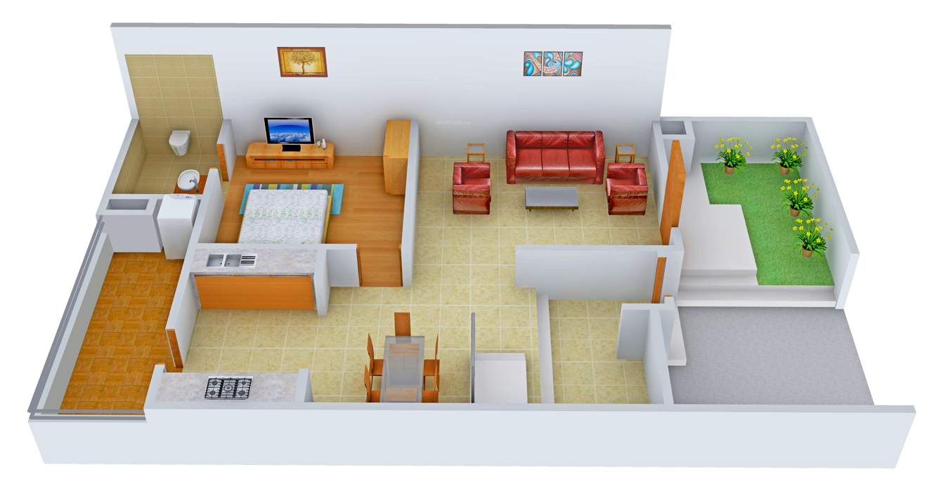 Mahima City Ville (3BHK+3T (1,990 sq ft) 1990 sq ft)