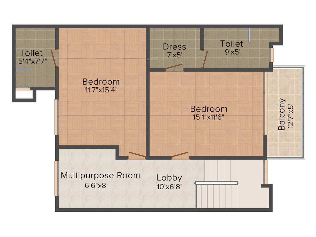 Mahima City Ville (3BHK+3T (1,990 sq ft) 1990 sq ft)