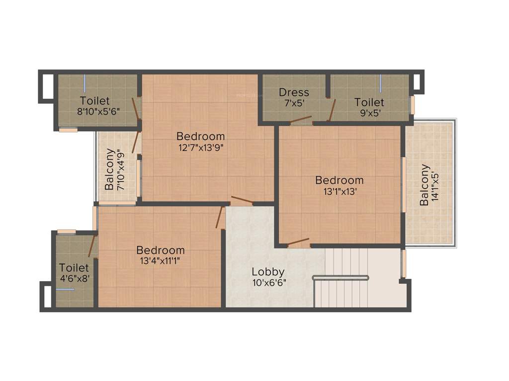 Mahima City Ville (4BHK+4T (2,250 sq ft) 2250 sq ft)