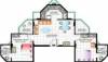 Finetech Group Prim Perch Floor Plan (2BHK+2T)