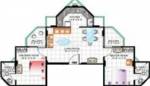 Floor Plan (2BHK+2T) Finetech Group Prim Perch Floor Plan (2BHK+2T)