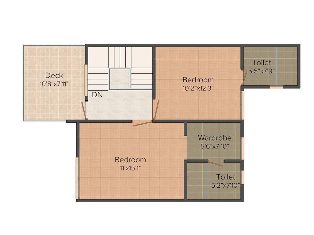 Arun Town House (3BHK+3T (1,460 sq ft)   Pooja Room 1460 sq ft)