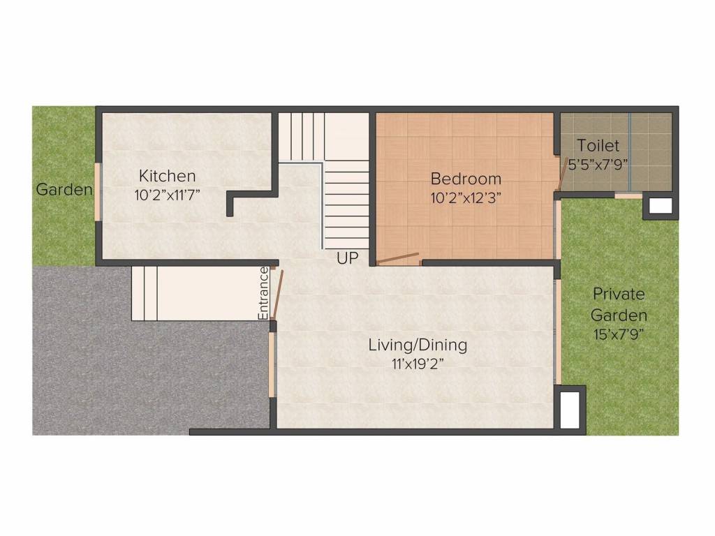 Arun Town House (3BHK+3T (1,460 sq ft)   Pooja Room 1460 sq ft)