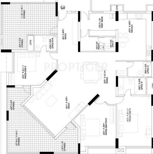 Abhiman Heights (3BHK+3T (3,005 sq ft) 3005 sq ft) Abhiman Heights (3BHK+3T (3,005 sq ft) 3005 sq ft)