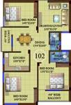Mason Pearl (3BHK+2T (1,560 sq ft) 1560 sq ft)