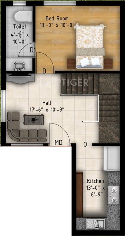 MGP Richness (3BHK+3T (1,595 sq ft) 1595 sq ft)