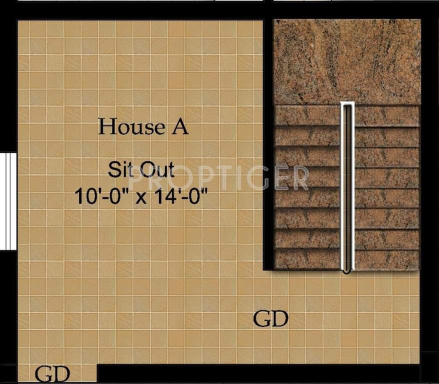 MGP Sailajha Gardens (3BHK+3T (1,778 sq ft) 1778 sq ft)