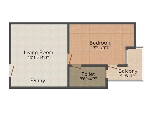 Trimurty Kohinoor Garden (1BHK+1T (607 sq ft) 607 sq ft) Trimurty Kohinoor Garden (1BHK+1T (607 sq ft) 607 sq ft)