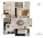 Dream Claire (2BHK+2T (1,082 sq ft) 1082 sq ft) Dream Claire (2BHK+2T (1,082 sq ft) 1082 sq ft)