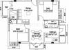 India The Epsom Enclosure Floor Plan (2BHK+2T)