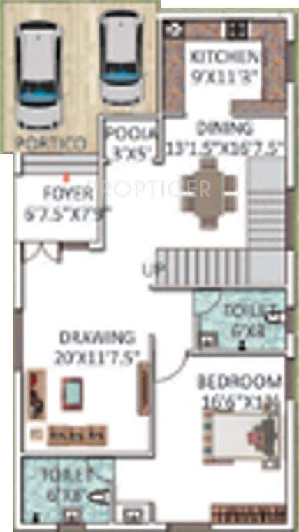 Wonder Quince (3BHK+3T (2,645 sq ft) 2645 sq ft)