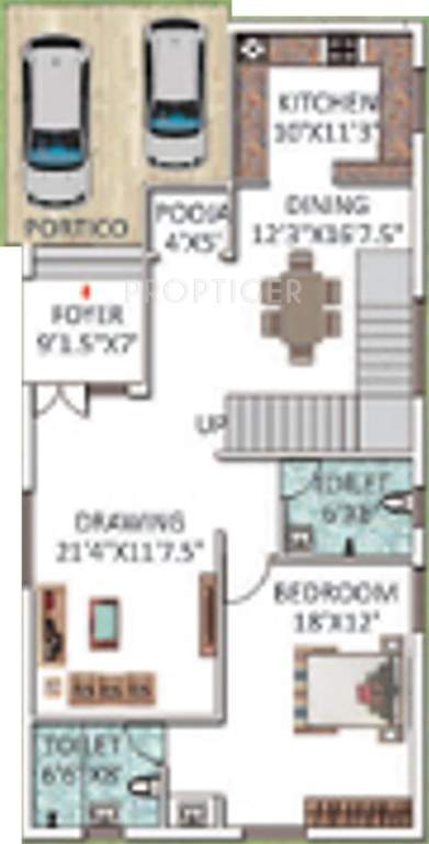 Wonder Quince (3BHK+3T (2,835 sq ft) 2835 sq ft)