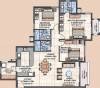Prestige Silver Oak Apartment (3BHK+3T (1,851 sq ft) 1851 sq ft)