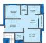 Lifestyle Sai Lifestyle (2BHK+2T (1,000 sq ft) 1000 sq ft)