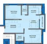 Lifestyle Sai Lifestyle (2BHK+2T (1,000 sq ft) 1000 sq ft)