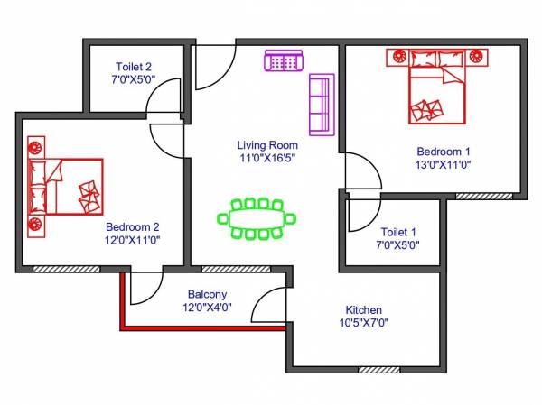  vaishno-sai-sarovar Floor Plan Floor Plan