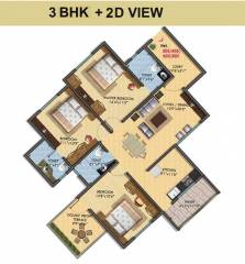 SDPL Nilgiri (3BHK+3T (1,292 sq ft) 1292 sq ft)