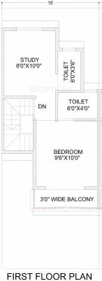 Kuber Puram Villa (2BHK+3T (1,021 sq ft) 1021 sq ft)