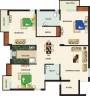 A2Z Green Height Apartment (3BHK+3T (1,550 sq ft) 1550 sq ft)