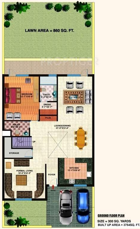 Mapsko Casa Bella Villas (4BHK+4T (3,754 sq ft)   Servant Room 3754 sq ft)
