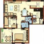 SDPL Greens (1BHK+2T (905 sq ft) 905 sq ft)