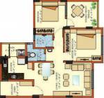 SDPL Greens (2BHK+2T (965 sq ft) 965 sq ft)