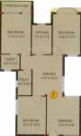 Z estates Prativa Enclave (3BHK+2T (1,495 sq ft) 1495 sq ft)