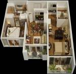 Rhythm Residences (2BHK+2T (1,500 sq ft) 1500 sq ft) Rhythm Residences (2BHK+2T (1,500 sq ft) 1500 sq ft)