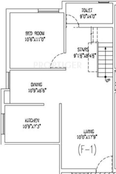 Rana Hari Nivas (3BHK+3T (1,460 sq ft) 1460 sq ft)