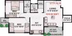 Navkarr Lotus (2BHK+2T (1,010 sq ft) + Pooja Room 1010 sq ft)