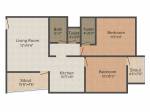 Navkarr Lotus (2BHK+2T (1,100 sq ft) 1100 sq ft)