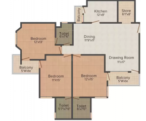  towers Floor Plan Floor Plan