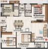 Orange Tangrilla Homes (3BHK+3T (1,605 sq ft) 1605 sq ft)